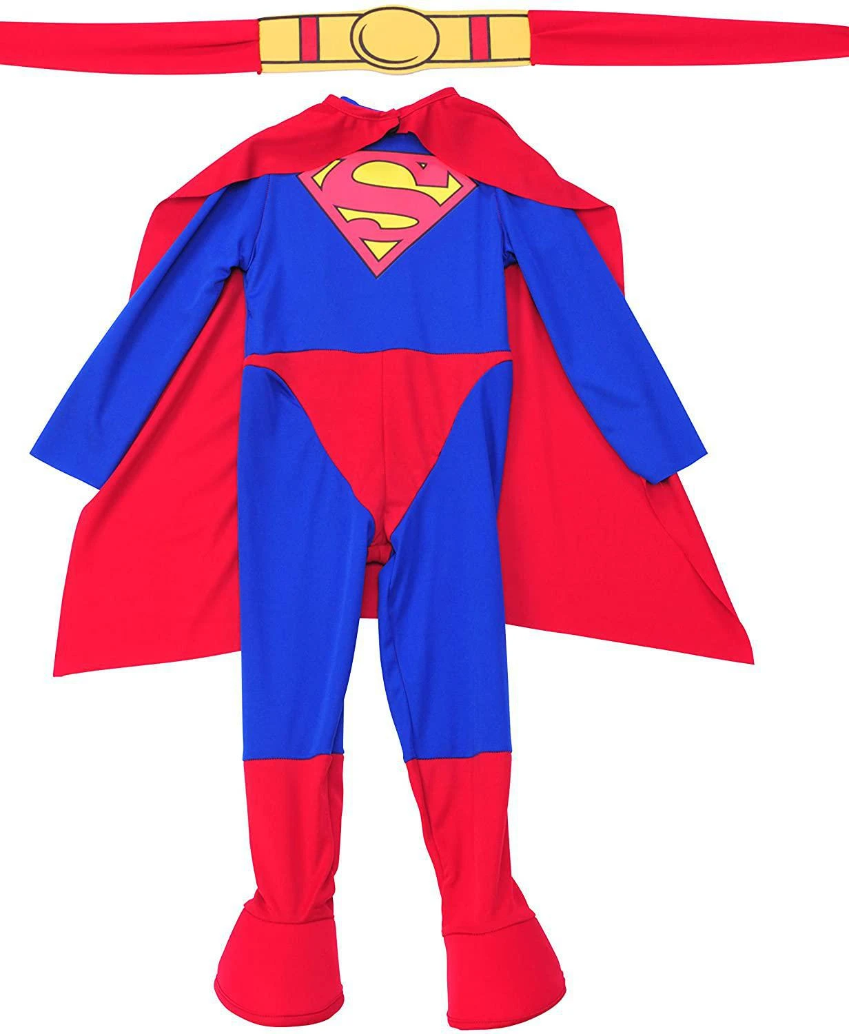Rubie's DC Comics Superman Child's Long Sleeve Jumpsuit Kids Costume 2 Rubie's DC Comics Superman Child's Long Sleeve Jumpsuit Kids Costume - Image 2