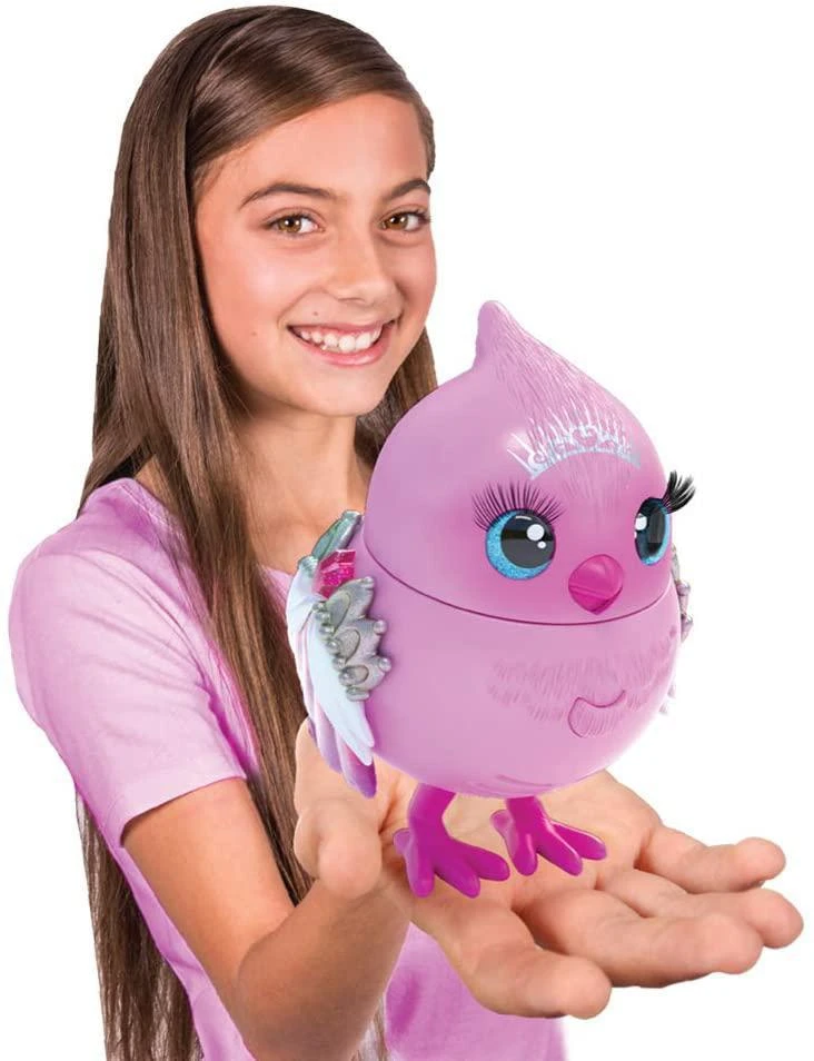 Little Live Pets Bird Pet - Tiara Tweets, Tweeterina - Interactive Pretend Play Bird Doll Toy With Sound 3 Little Live Pets Bird Pet - Tiara Tweets, Tweeterina - Interactive Pretend Play Bird Doll Toy With Sound - Image 3