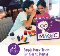 Open The Joy Magic Set For Kids | Magic Tricks For Beginners | Boys & Girls Ages 4+ | Best Magic Set With Over 8 Props -Cuddle House Toys Shop 038766c2f23c2e455e1bde7445af4d02