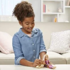 Disney Princess Rainbow Styles Rapunzel, Hair Play Doll -Cuddle House Toys Shop 119664b78b65bacfe9a2bcaee6ffba6a