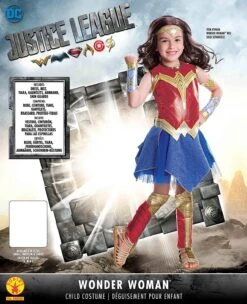 Rubie's Justice League Child's Wonder Woman Deluxe Kids Costume 9 Rubie's Justice League Child's Wonder Woman Deluxe Kids Costume -Cuddle House Toys Shop 13c4b6adb353ad96e296796cb2dc6920