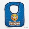 Jewish Hope It's Not Gefilte Fish" Printed Emoji Bib