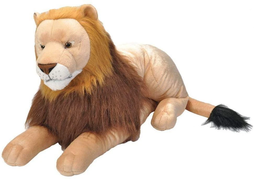Wild Republic Jumbo Lion Plush, Giant Stuffed Animal, Plush Toy, Gifts For Kids, 30 Inches By Wild Republic 3 Wild Republic Jumbo Lion Plush, Giant Stuffed Animal, Plush Toy, Gifts For Kids, 30 Inches By Wild Republic - Image 3