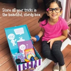 Open The Joy Magic Set For Kids | Magic Tricks For Beginners | Boys & Girls Ages 4+ | Best Magic Set With Over 8 Props -Cuddle House Toys Shop 209b7f3c27bfdf3f0eb89d513a5b01ff