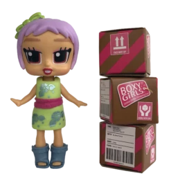 Boxy Girls Mini Dolls - Feature 3 Boxes To Unbox 4 Surprise Accessories (Tasha, Coco, Lina, Trinity, Ellie, Bee) 3 Inch -Cuddle House Toys Shop 23e1f38539181b5f2f6f41032758c1e2
