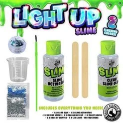 Anker Art 3-Pack Deluxe Slime Kits Collection: Color Change, Chalkboard, Light-Up -Cuddle House Toys Shop 29254efe1cdac5b5535fe0e1c5cf69d0