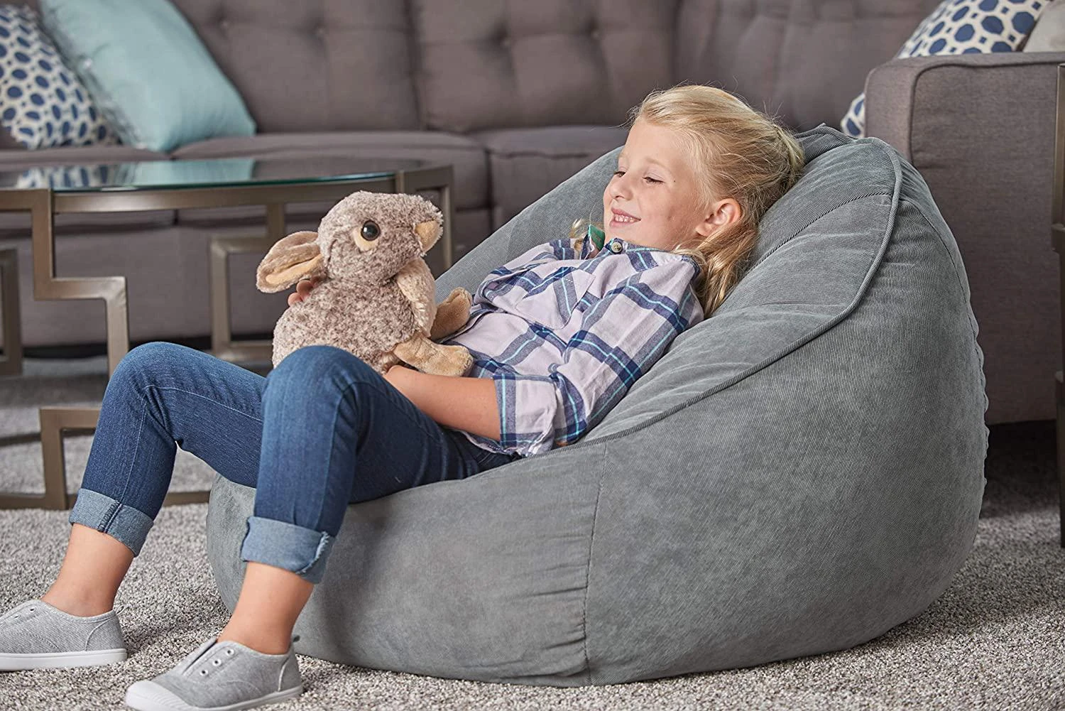 Wild Republic Bunny Plush, Stuffed Animal, Plush Toy, Gifts For Kids, Cuddlekins 8 Inches 5 Wild Republic Bunny Plush, Stuffed Animal, Plush Toy, Gifts For Kids, Cuddlekins 8 Inches - Image 5