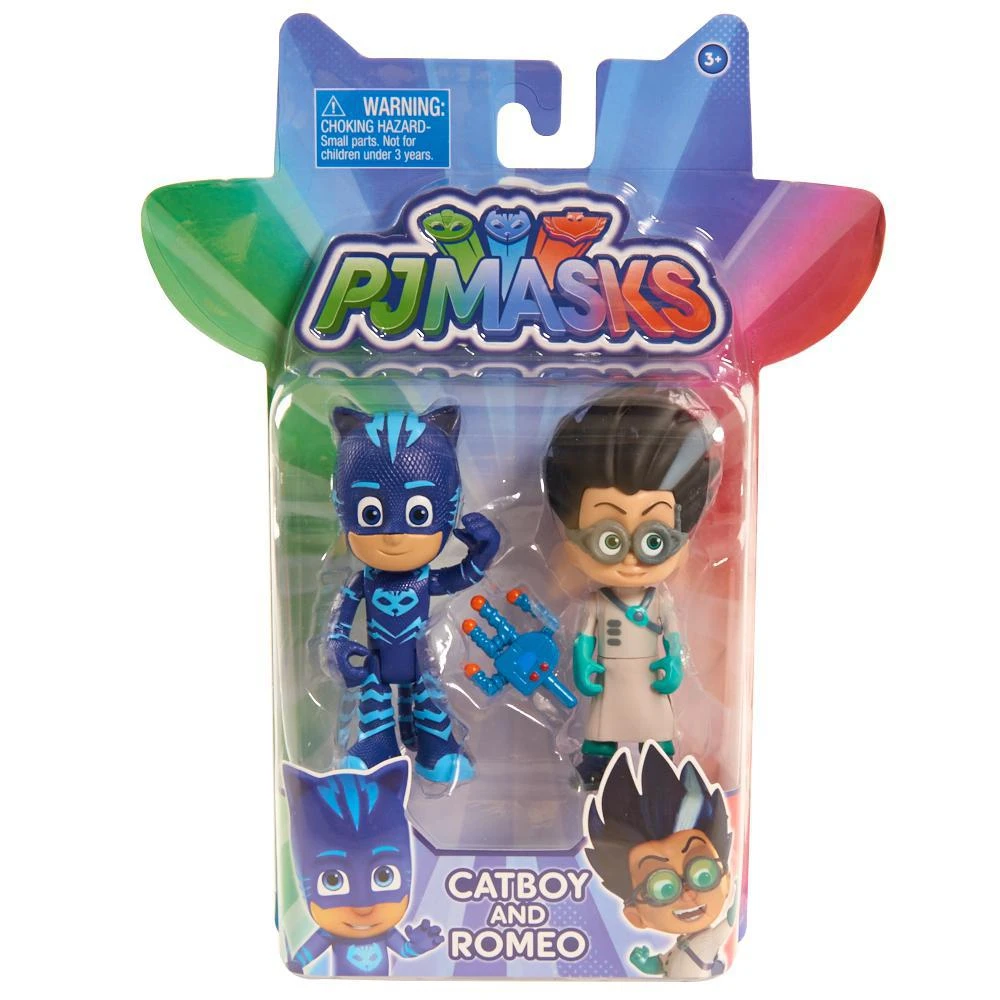 Disney Junior PJ Masks Action Figure 2-Pack Light-Up Assortment: Catboy & Romeo, Gekko Vs. Night Ninja, Owlette Vs. Luna Girl 9 Disney Junior PJ Masks Action Figure 2-Pack Light-Up Assortment: Catboy & Romeo, Gekko Vs. Night Ninja, Owlette Vs. Luna Girl - Image 9