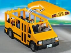 PLAYMOBIL School Bus, Includes Bus, 4 Figures And Other Accessories -Cuddle House Toys Shop 31edffcdb21ddfd2c579c53b824851ab