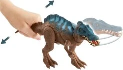Jurassic World Sound Strike Irritator Dinosaur Action Figure With Strike And Chomping Action, Realistic Sounds, Movable Joints, Ages 4 And Up -Cuddle House Toys Shop 33e632fd01876fbb96aadc0f6b4420c0
