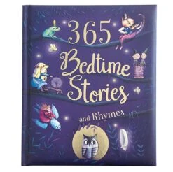 365 Bedtime Stories And Rhymes Hardcover Kids Book – Illustrated