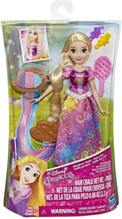 Disney Princess Rainbow Styles Rapunzel, Hair Play Doll