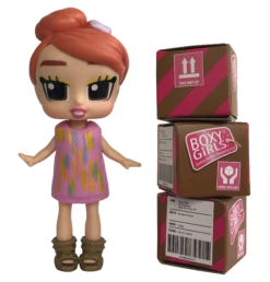 Boxy Girls Mini Dolls - Feature 3 Boxes To Unbox 4 Surprise Accessories (Tasha, Coco, Lina, Trinity, Ellie, Bee) 3 Inch -Cuddle House Toys Shop 4c6601371d514048487044993b035262