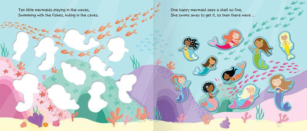Ten Little Mermaids (Counting To Ten Books) Hardcover 2 Ten Little Mermaids (Counting To Ten Books) Hardcover - Image 2