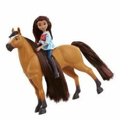 Spirit Riding Free Lucky & Spirit Figure Set Just Play - Doll And Horse Set, Perfect Horse Collection Gift -Cuddle House Toys Shop 5ae4f7171df2385f2e959980602f525a