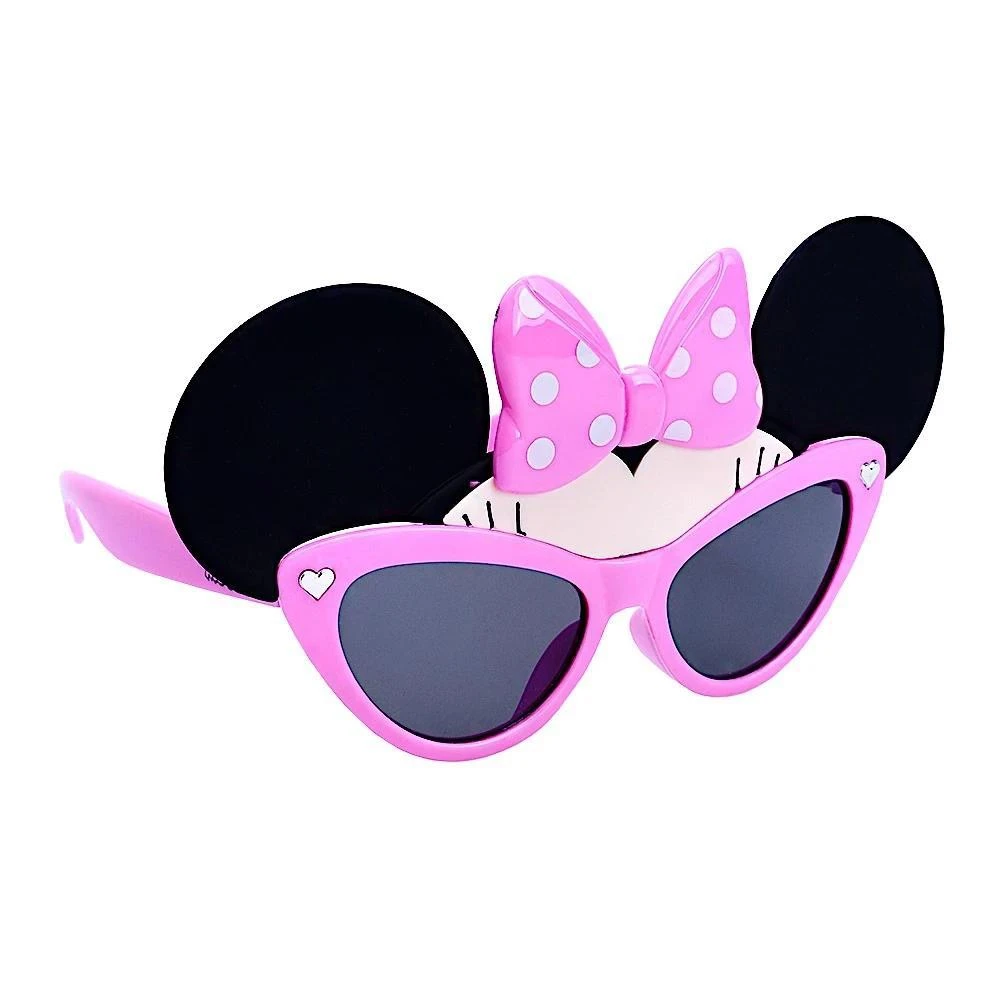 Sun-Staches Officially Licensed Disney Minnie Mouse Pink Bow Lil' Characters Sunglasses, Costume Party Favor Child Shades 2 Sun-Staches Officially Licensed Disney Minnie Mouse Pink Bow Lil' Characters Sunglasses, Costume Party Favor Child Shades - Image 2