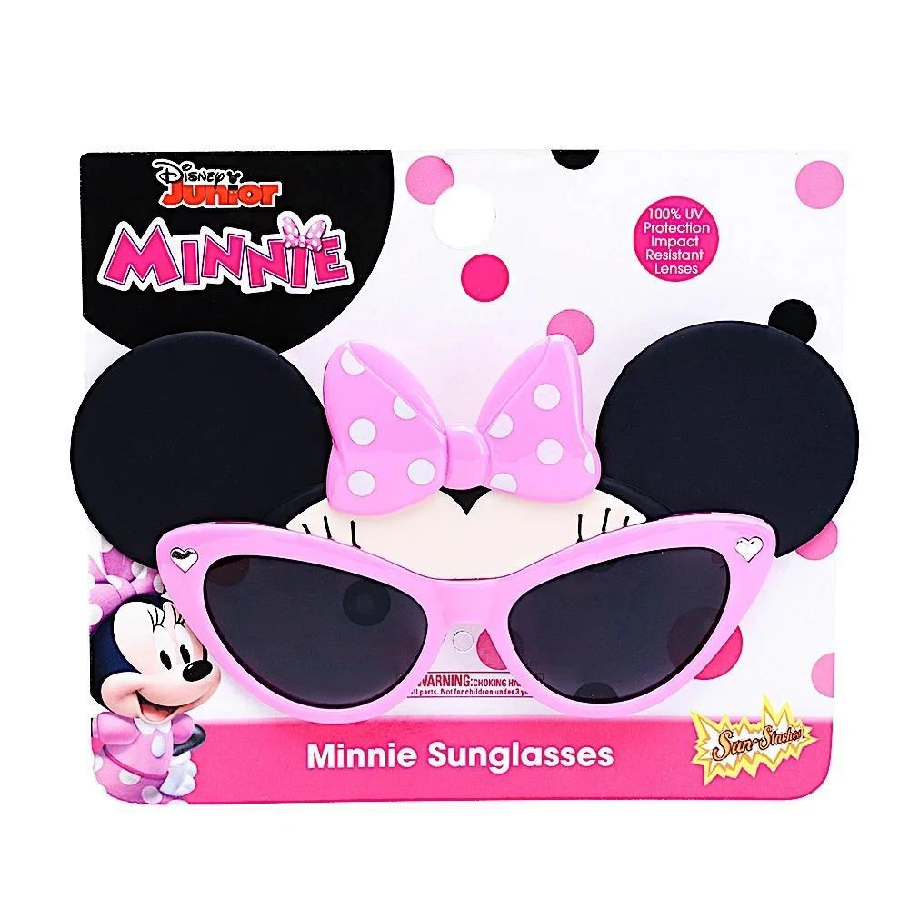 Sun-Staches Officially Licensed Disney Minnie Mouse Pink Bow Lil' Characters Sunglasses, Costume Party Favor Child Shades 1 Sun-Staches Officially Licensed Disney Minnie Mouse Pink Bow Lil' Characters Sunglasses, Costume Party Favor Child Shades