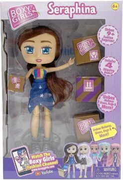Boxy Girls Season 2,3 Assortment (814IT Kiki, 788IT Hazel, 1392 Peyton, 1394 Berkley, 1396 Jade & 1398 Seraphina) 1Pcs -Cuddle House Toys Shop 71ba81d5ddf57f6b2a3a6d8cd66f1f52