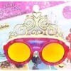 Sun-Staches Officially Licensed Disney Princess Pink Crown Sunglasses, Instant Costume Character Party Favor Shades UV, Pink, Gold, One Size