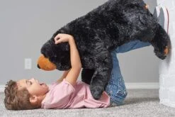 Wild Republic Jumbo Black Bear Plush, Giant Stuffed Animal, Plush Toy, Gifts For Kids, 30 Inches -Cuddle House Toys Shop 84bea8bc084027614039f0d2ca57b913