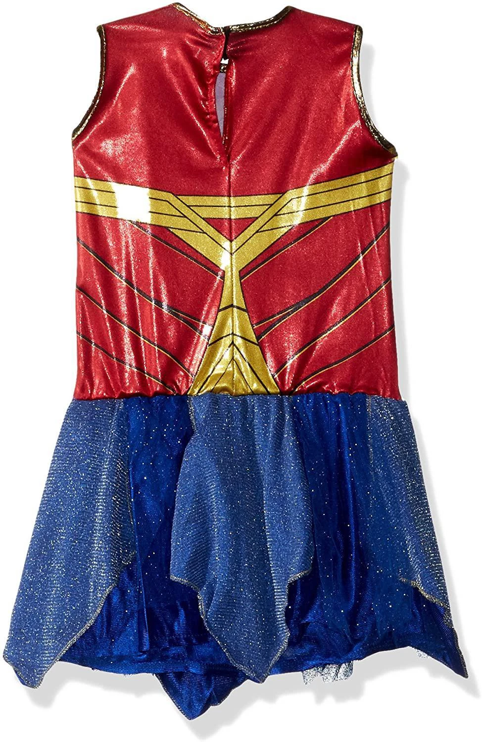 Rubie's Justice League Child's Wonder Woman Deluxe Kids Costume 2 Rubie's Justice League Child's Wonder Woman Deluxe Kids Costume - Image 2