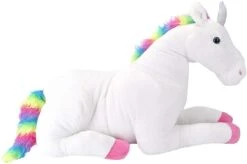Wild Republic Jumbo Unicorn Plush, Giant Stuffed Animal, Plush Toy, Kids Gifts, Unicorn Party Supplies, 30" -Cuddle House Toys Shop 868c5b39b39101b4fc85169bae012c92
