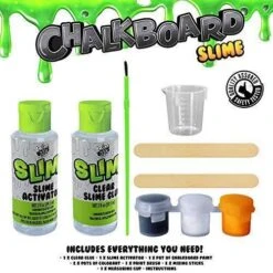 Anker Art 3-Pack Deluxe Slime Kits Collection: Color Change, Chalkboard, Light-Up -Cuddle House Toys Shop 873524378eea3ea9b913e90605b409f6