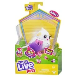 Little Live Pets Bird Pet - Tiara Tweets, Tweeterina - Interactive Pretend Play Bird Doll Toy With Sound 22 Little Live Pets Bird Pet - Tiara Tweets, Tweeterina - Interactive Pretend Play Bird Doll Toy With Sound -Cuddle House Toys Shop 87941dc00cae71adfc0b1f7b20287f97