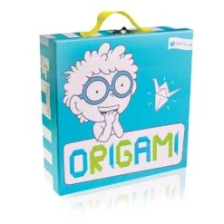 Origami Gift Kit Box | 150 Sheets Of Origami Paper & 32 Page Book For Beginners | Premium Multicolor Kids Origami Kit |Origami Paper Pack Activity Kit
