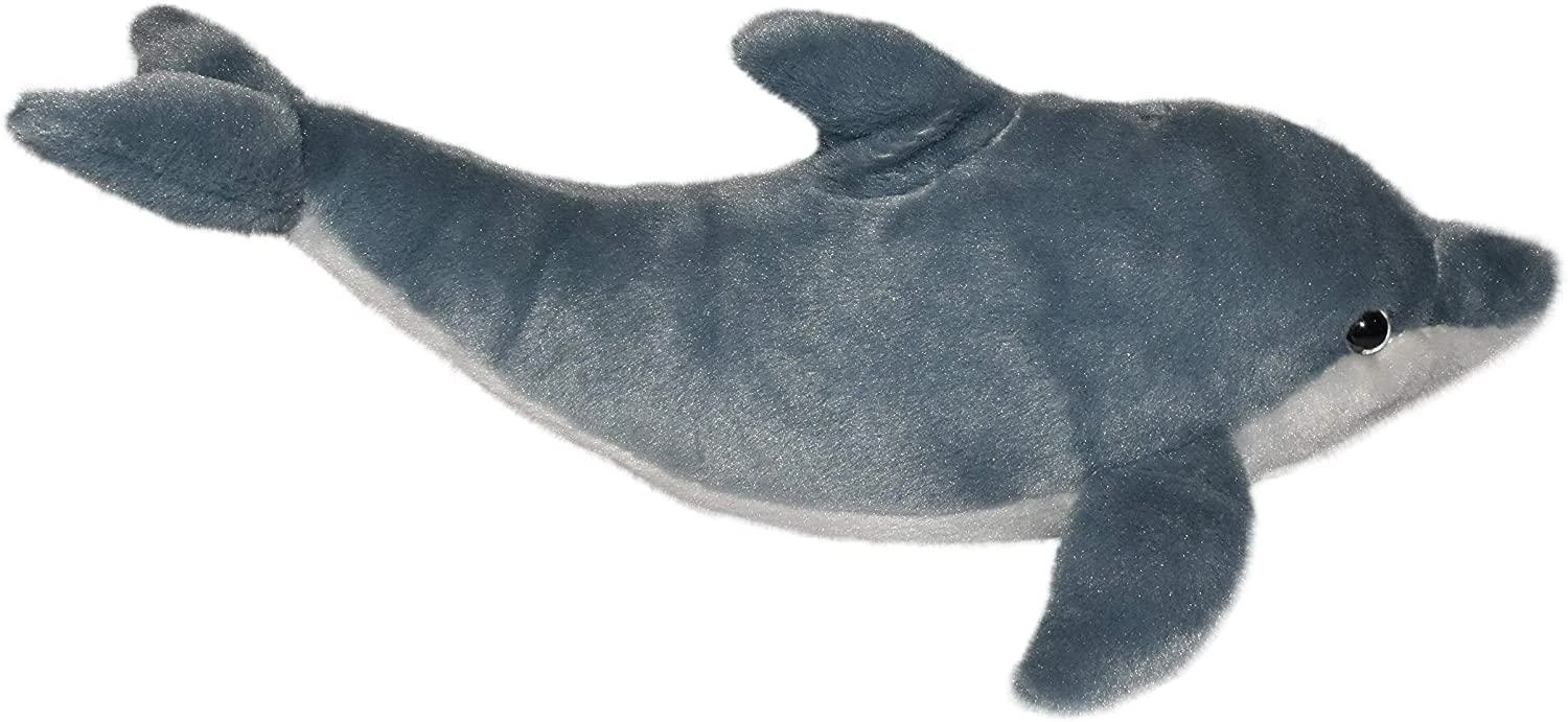Dolphin Plush, Stuffed Animal, Plush Toy, Gifts For Kids, Cuddlekins 8 Inches 5 Dolphin Plush, Stuffed Animal, Plush Toy, Gifts For Kids, Cuddlekins 8 Inches - Image 5