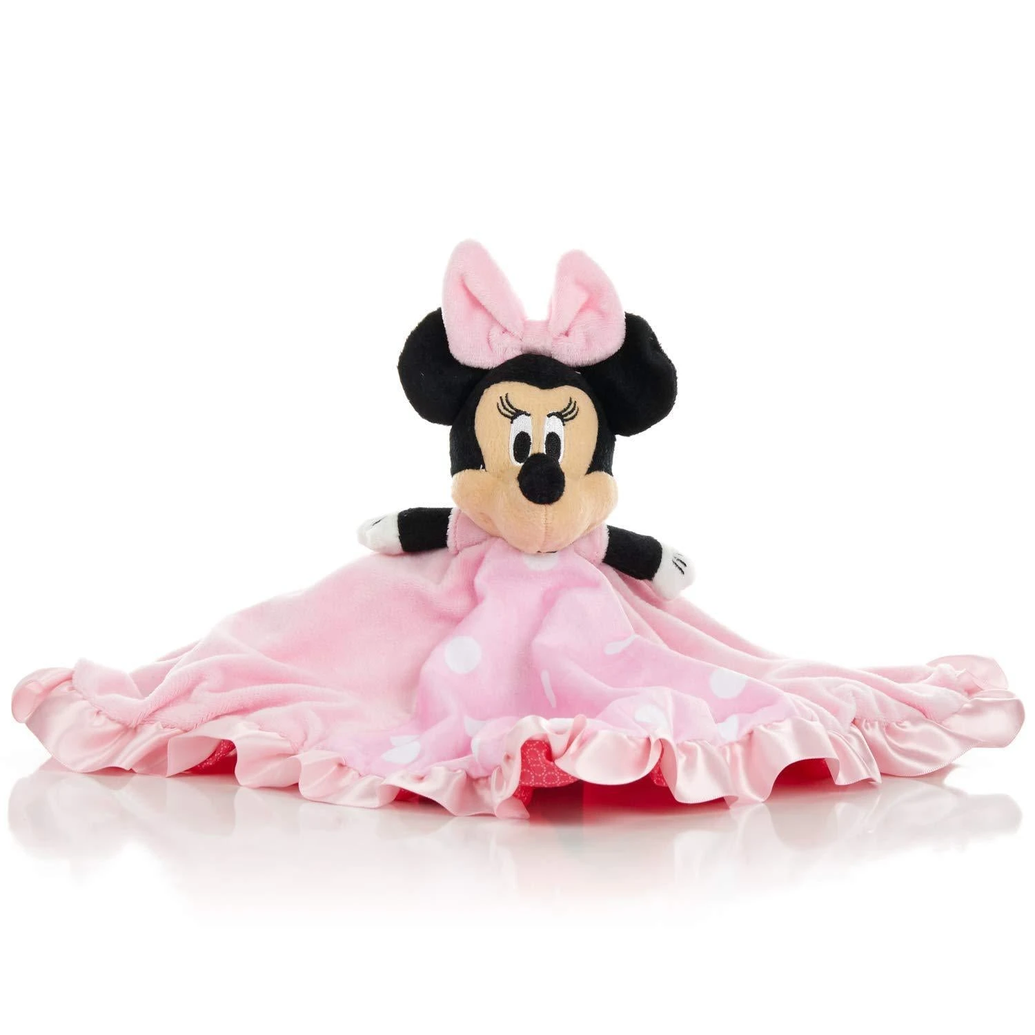 Disney Baby Minnie Mouse Plush Stuffed Animal Snuggler Blanket - Pink 6 Disney Baby Minnie Mouse Plush Stuffed Animal Snuggler Blanket - Pink - Image 6