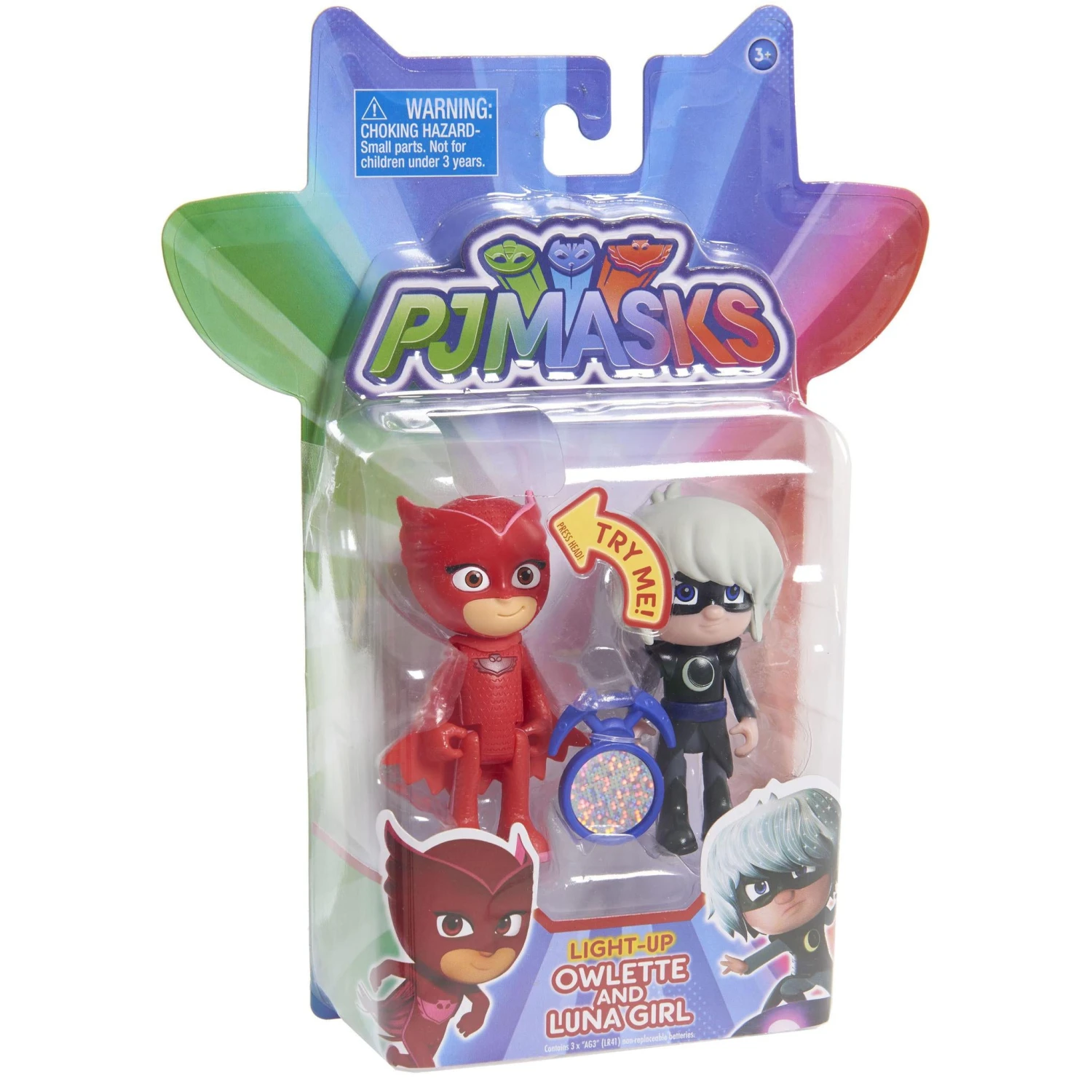 Disney Junior PJ Masks Action Figure 2-Pack Light-Up Assortment: Catboy & Romeo, Gekko Vs. Night Ninja, Owlette Vs. Luna Girl 7 Disney Junior PJ Masks Action Figure 2-Pack Light-Up Assortment: Catboy & Romeo, Gekko Vs. Night Ninja, Owlette Vs. Luna Girl - Image 7
