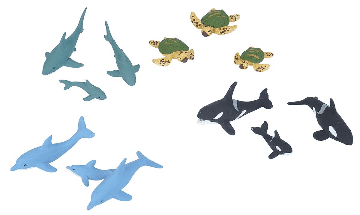 Wild Republic Aquatic Animals, Toy Figures, Tube Animals, Kids Gifts, Ocean Theme Party Supplies, Sea Creatures, 18-Piece Collection 1 Wild Republic Aquatic Animals, Toy Figures, Tube Animals, Kids Gifts, Ocean Theme Party Supplies, Sea Creatures, 18-Piece Collection