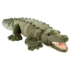 Wild Republic Jumbo Crocodile Giant Stuffed Animal, Plush Toy, Gifts For Kids, 30"