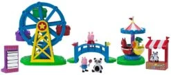 Peppa Pig's Fair Playset With Peppa Pig & George Figures - Includes 8 Pieces -Cuddle House Toys Shop AtleyBakerDaviesEntertainmentOnePeppaPig sFairPlayset