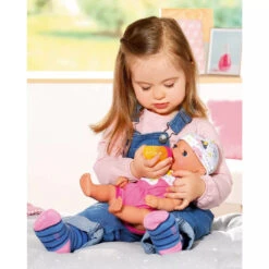 BABY Born Lil' Girl Baby Doll - Blue Eyes Pretend Play Doll - Great Gift Doll Playset Toy -Cuddle House Toys Shop BABYBornLil GirlBabyDoll BlueEyesPretendPlayDollToyPlayset2