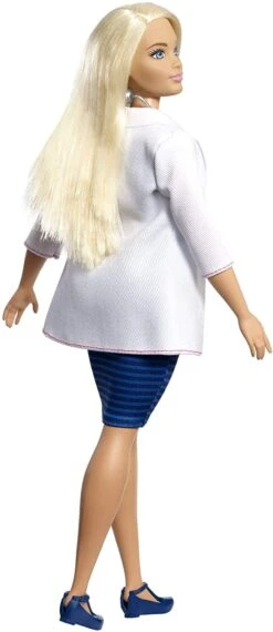 Barbie Careers Doctor Doll - Blonde Hair With Stethoscope -Cuddle House Toys Shop BarbieCareersDoctorDoll BlondeHairwithStethoscope5