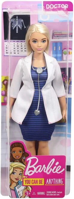 Barbie Careers Doctor Doll - Blonde Hair With Stethoscope -Cuddle House Toys Shop BarbieCareersDoctorDoll BlondeHairwithStethoscope6