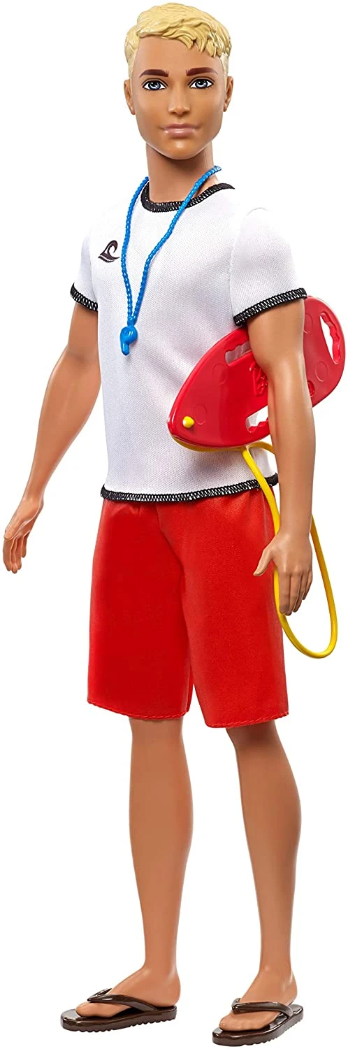 Barbie Careers Ken Lifeguard Doll 2 Barbie Careers Ken Lifeguard Doll - Image 2