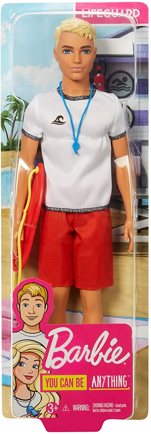 Barbie Careers Ken Lifeguard Doll 1 Barbie Careers Ken Lifeguard Doll