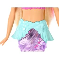 Barbie Dreamtopia Sparkle Lights Mermaid With Blonde & Pink Hair -Cuddle House Toys Shop BarbieDreamtopiaSparkleLightsMermaidwithBlonde PinkHair4