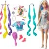 Barbie Fantasy Hair Doll, Blonde, With 2 Decorated Crowns, 2 Tops & Accessories For Mermaid And Unicorn Looks, Plus Hairstyling Pieces