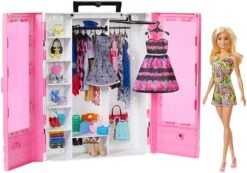 Cuddle House Toys Shop -Cuddle House Toys Shop BarbieFashionistasUltimateClosetPortableFashionToywithDollPlayset