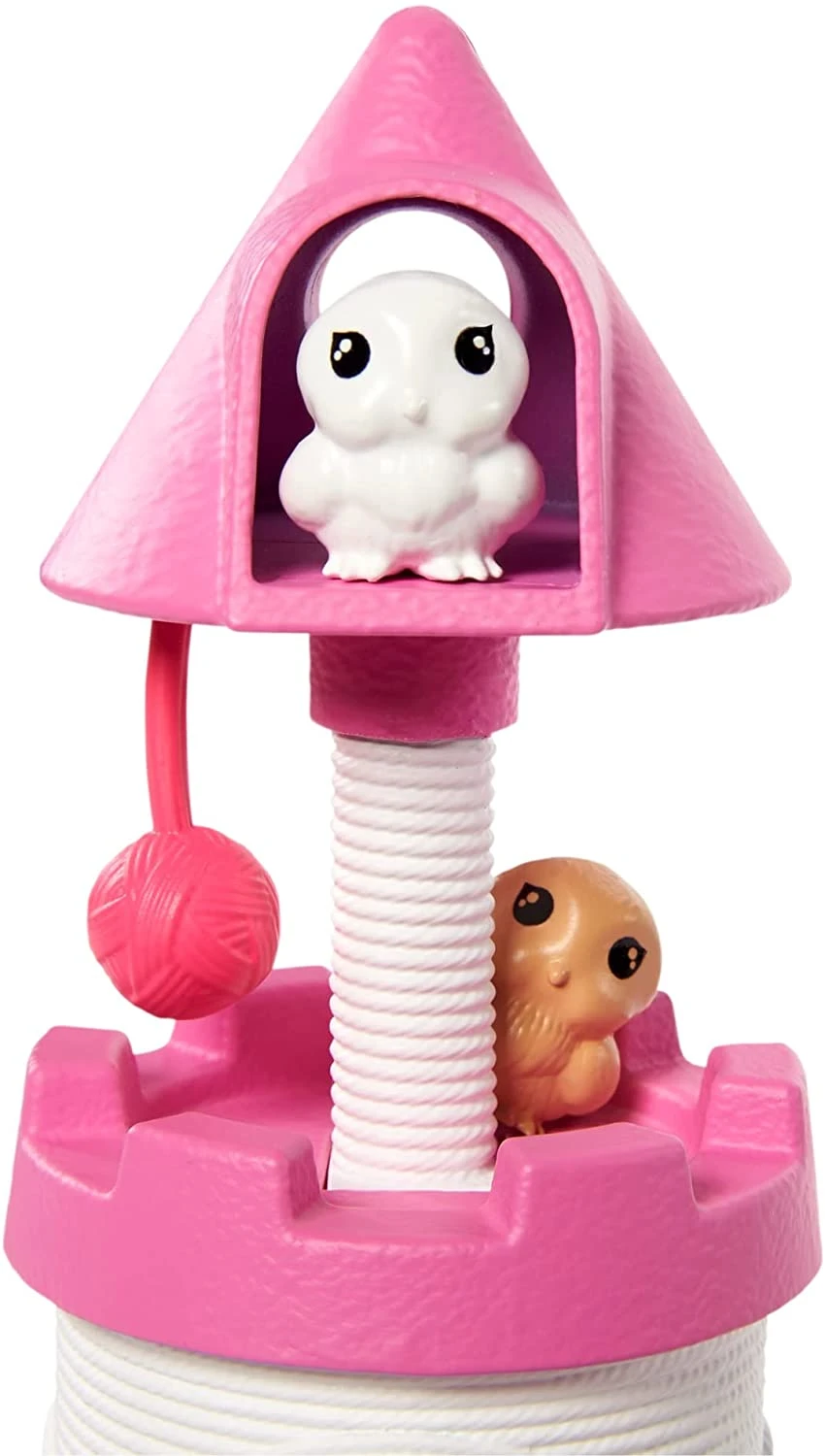 Barbie Princess Adventure Chelsea Pet Castle Playset, With Blonde Chelsea Doll (6-inch), 4 Pets And Accessories, Gift For 3 To 7 Year Olds 5 Barbie Princess Adventure Chelsea Pet Castle Playset, With Blonde Chelsea Doll (6-inch), 4 Pets And Accessories, Gift For 3 To 7 Year Olds - Image 5