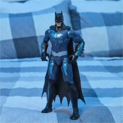 Batman 12-inch Bat-Tech Batman Action Figure (Black/Blue Suit), Kids Toys For Boys Aged 3 And Up 8 Batman 12-inch Bat-Tech Batman Action Figure (Black/Blue Suit), Kids Toys For Boys Aged 3 And Up -Cuddle House Toys Shop Batman12 inchBat TechBatmanActionFigure Black BlueSuit KidsToysforBoysAged3andup2