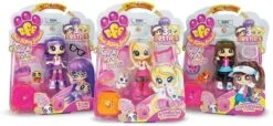 BFF (best Furry Friends) Bestie Doll Figure Playset: Cassandra & Dash, Angelina & Stardust, Zoe & Zara -Cuddle House Toys Shop BestFurryFriends
