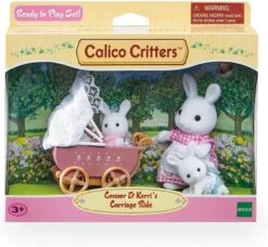 Calico Critters Connor & Kerri’s Carriage Ride, Doll Playset, Collectible, Ready To Play 7 Calico Critters Connor & Kerri’s Carriage Ride, Doll Playset, Collectible, Ready To Play -Cuddle House Toys Shop CalicoCrittersConnor Kerri sCarriageRide DollPlayset1