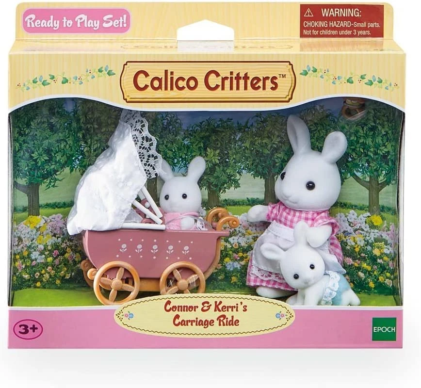Calico Critters Connor & Kerri’s Carriage Ride, Doll Playset, Collectible, Ready To Play 3 Calico Critters Connor & Kerri’s Carriage Ride, Doll Playset, Collectible, Ready To Play - Image 3