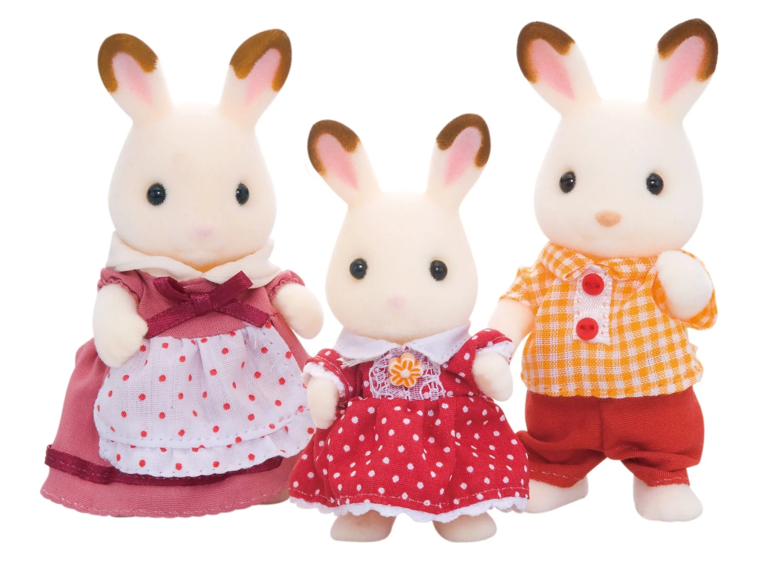 Calico Critters Hopscotch Rabbit Family (3 Member) 2 Calico Critters Hopscotch Rabbit Family (3 Member) - Image 2