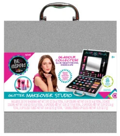 Cra-Z-Art Be Inspired Girls Glitter Makeover Studio Kit With Case 8+